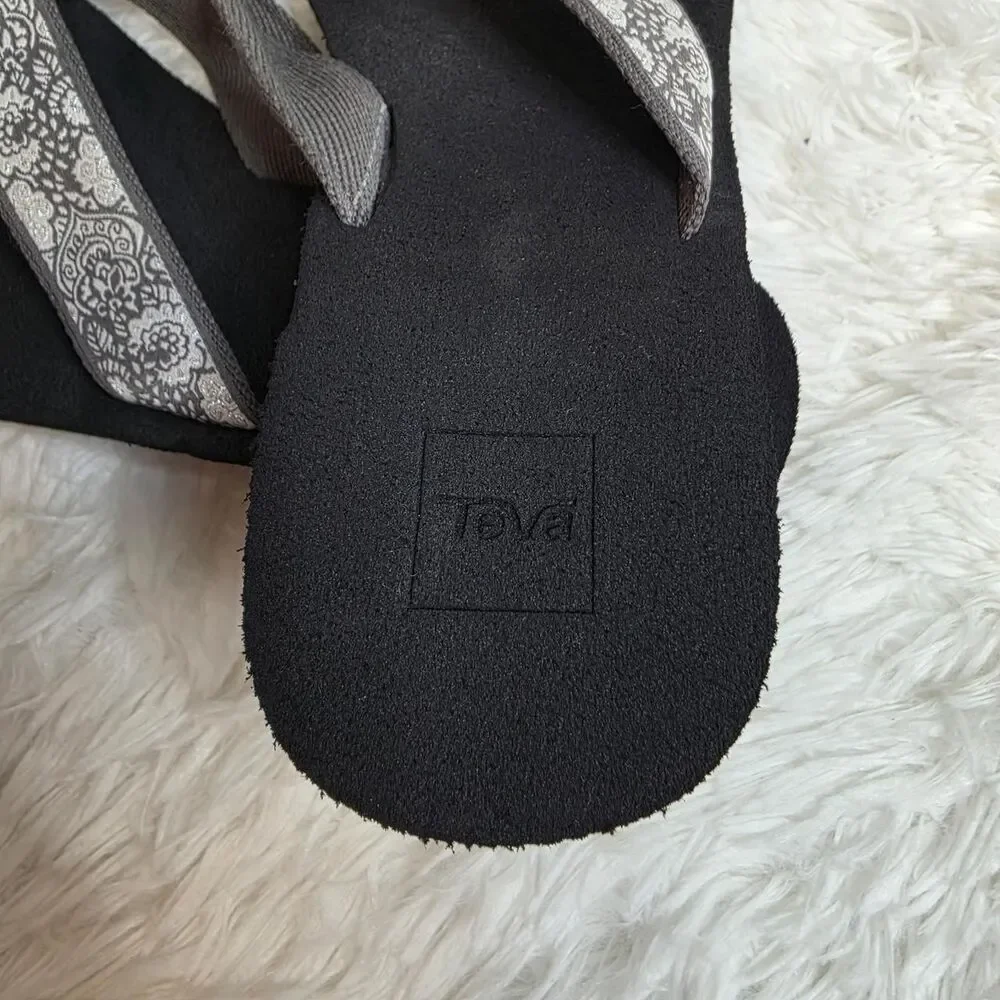 Teva sandals gray